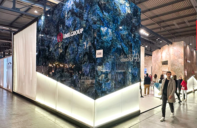 stand fieristico Emilceramica Salone del Mobile Milano