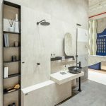 Allestimento interni showroom Emilceramica in Italia